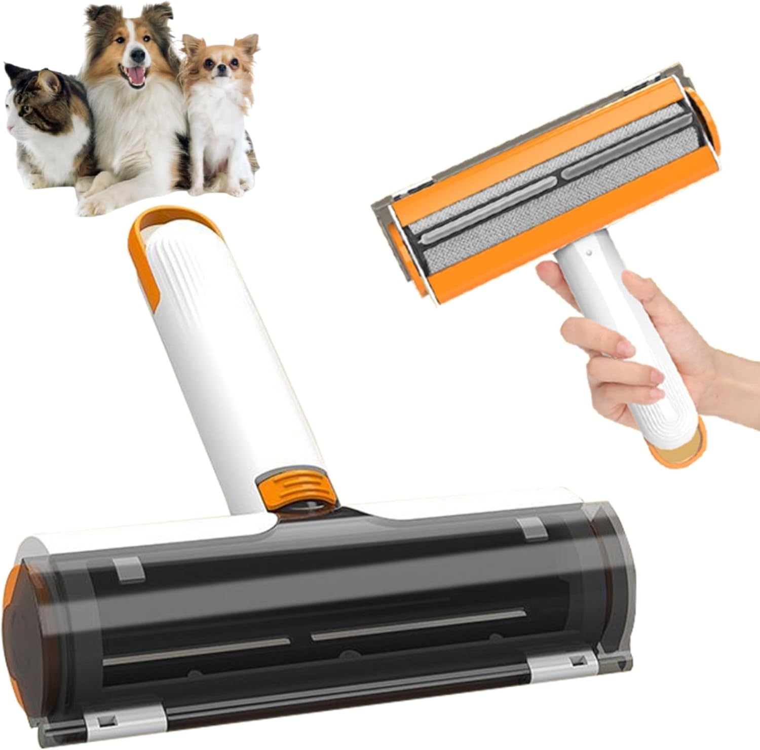 Pet Hair Remover Roller – Reusable Fur Cleaner