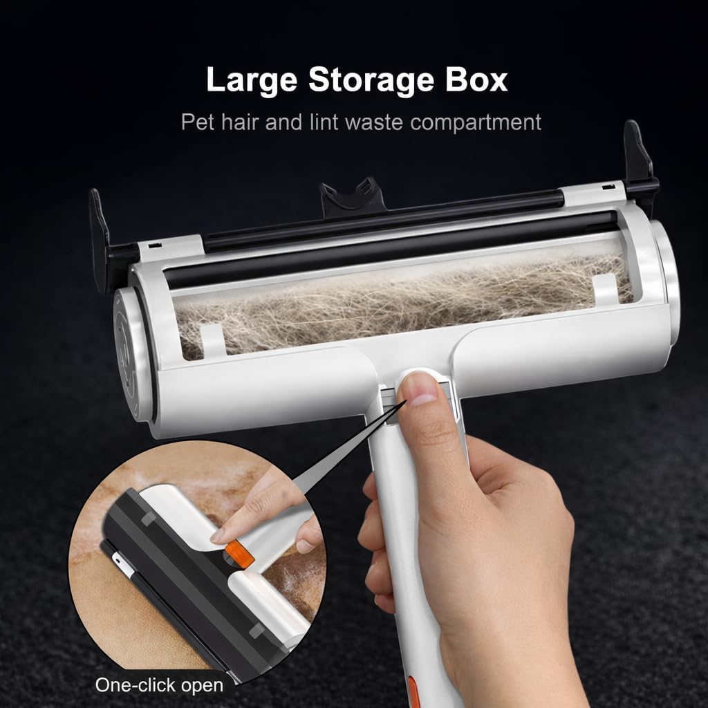 Pet Hair Remover Roller – Reusable Fur Cleaner